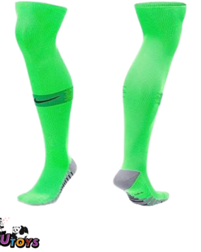 גרבי כדורגל ירוק זוהר